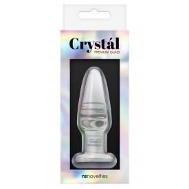 Стеклянная пробка Crystal Tapered Plug Small - 8,4 см.