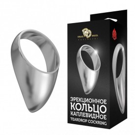 Большое каплевидное эрекционное кольцо TEARDROP COCKRING